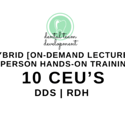 [Hybrid] Diode Laser Training - 10 CEU's