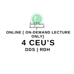 Online [On-demand Lecture Only] Diode Laser Training - 4 CEU's